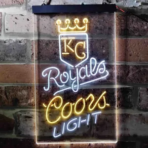 Kansas City Royals Coors Light Neon-Like LED Sign