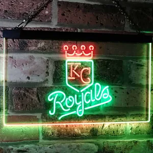 Kansas City Royals  Logo 1 Neon-Like LED Sign
