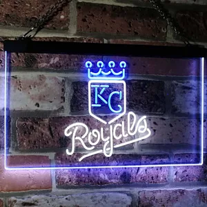 Kansas City Royals  Logo 1 Neon-Like LED Sign