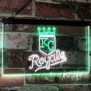Kansas City Royals  Logo 1 Neon-Like LED Sign
