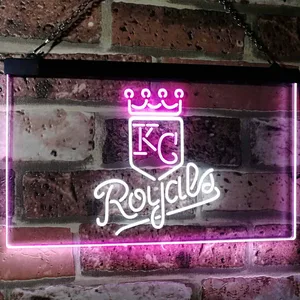 Kansas City Royals  Logo 1 Neon-Like LED Sign