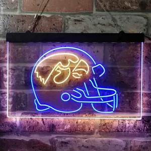 Kansas State Wildcats Helmet  Neon-Like LED Sign