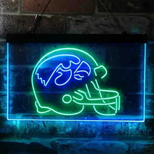 Kansas State Wildcats Helmet  Neon-Like LED Sign