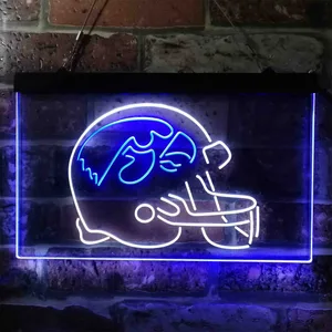 Kansas State Wildcats Helmet  Neon-Like LED Sign