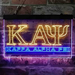 Kappa Alpha Psi Symbol Neon-Like LED Sign