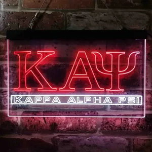 Kappa Alpha Psi Symbol Neon-Like LED Sign