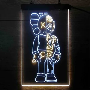 Kaws Dissected Companion Neon-Like LED Sign
