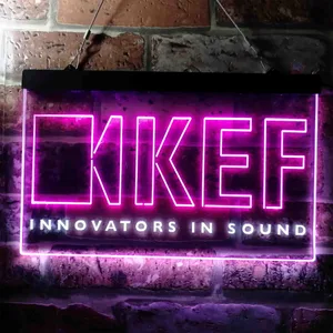 KEF Innovators In Sounds Neon-Like LED Sign