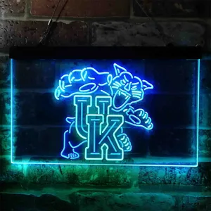 Kentucky Wildcats Wild Cat Logo Neon-Like LED Sign - Legacy Edition