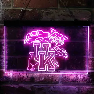 Kentucky Wildcats Wild Cat Logo Neon-Like LED Sign - Legacy Edition