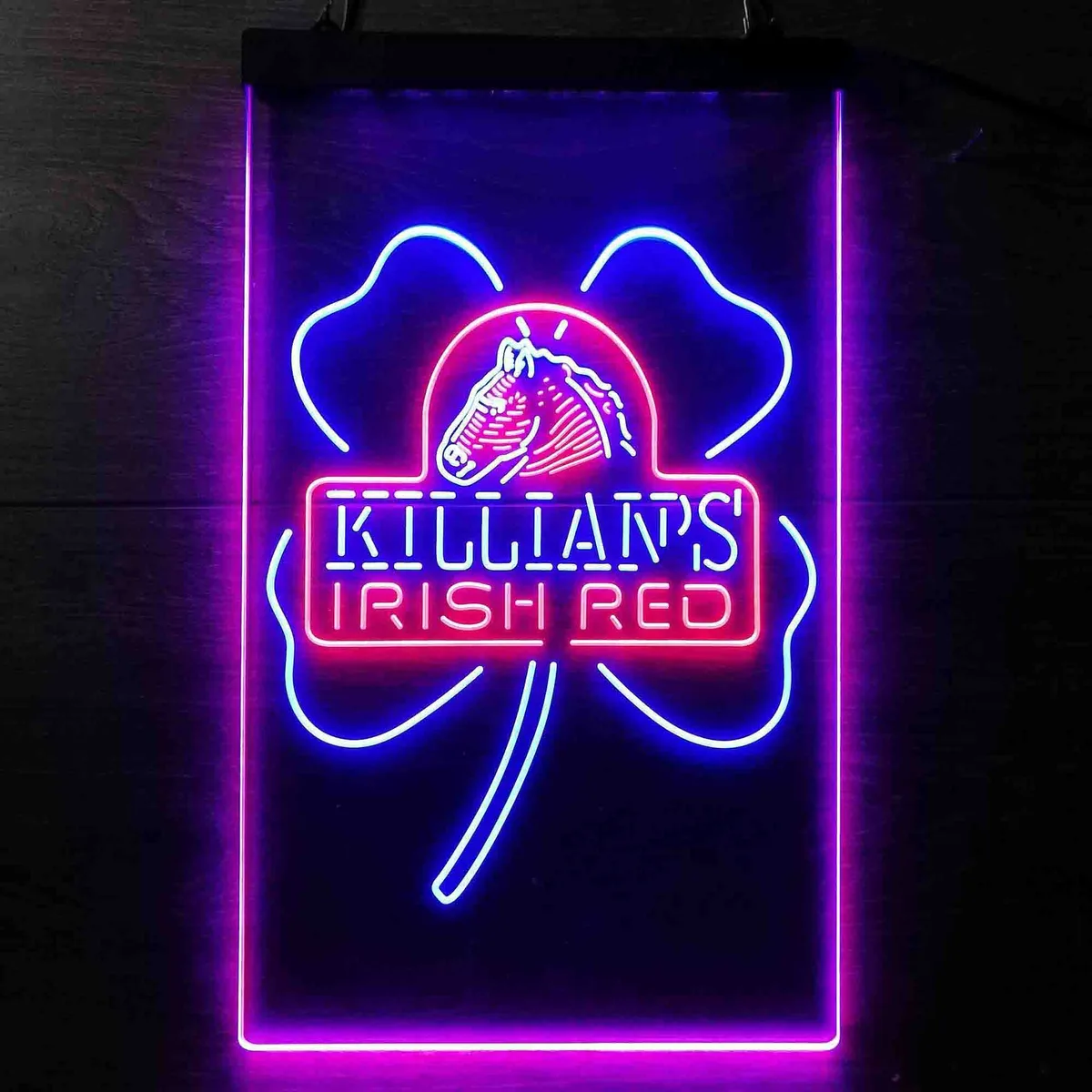 Killian's Irish Red Clover Neon-Like LED Sign