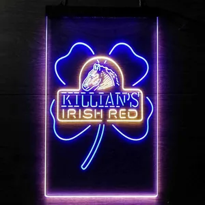 Killian's Irish Red Clover Neon-Like LED Sign