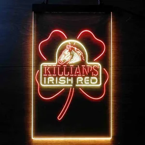 Killian's Irish Red Clover Neon-Like LED Sign