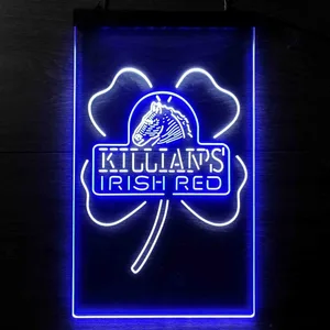 Killian's Irish Red Clover Neon-Like LED Sign