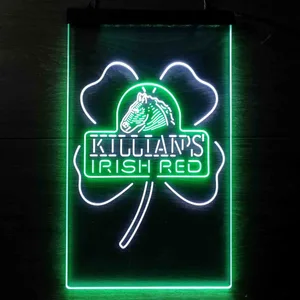 Killian's Irish Red Clover Neon-Like LED Sign
