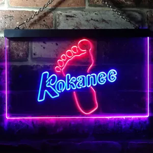 Kokanee Beer - Footprint Neon-Like LED Sign