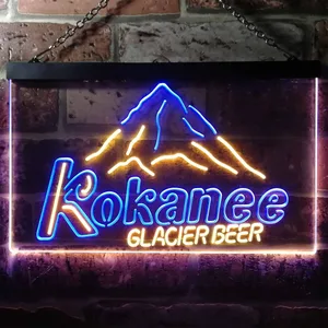 Kokanee Beer - Mountain Neon-Like LED Sign