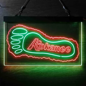 Kokanee Foot Neon-Like LED Sign
