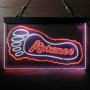 Kokanee Foot Neon-Like LED Sign