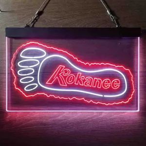 Kokanee Foot Neon-Like LED Sign