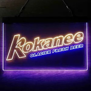 Kokanee Glacier Fresh Beer  Neon-Like LED Sign