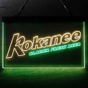 Kokanee Glacier Fresh Beer  Neon-Like LED Sign