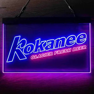 Kokanee Glacier Fresh Beer  Neon-Like LED Sign