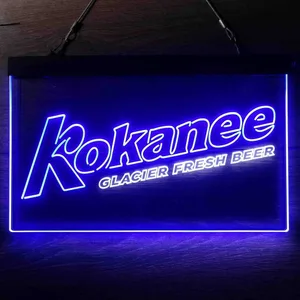 Kokanee Glacier Fresh Beer  Neon-Like LED Sign