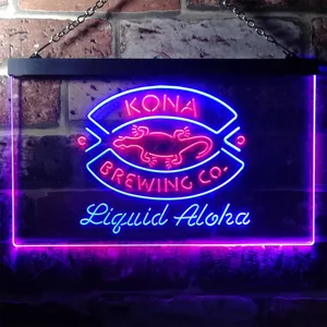 Kona Brewing Co. Logo 1 Neon-Like LED Sign