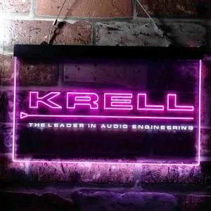 Krell The Leader in Audio Engineering Neon-Like LED Sign