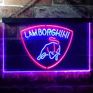 Lamborghini Neon-Like LED Sign