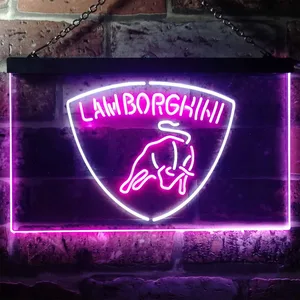 Lamborghini Neon-Like LED Sign