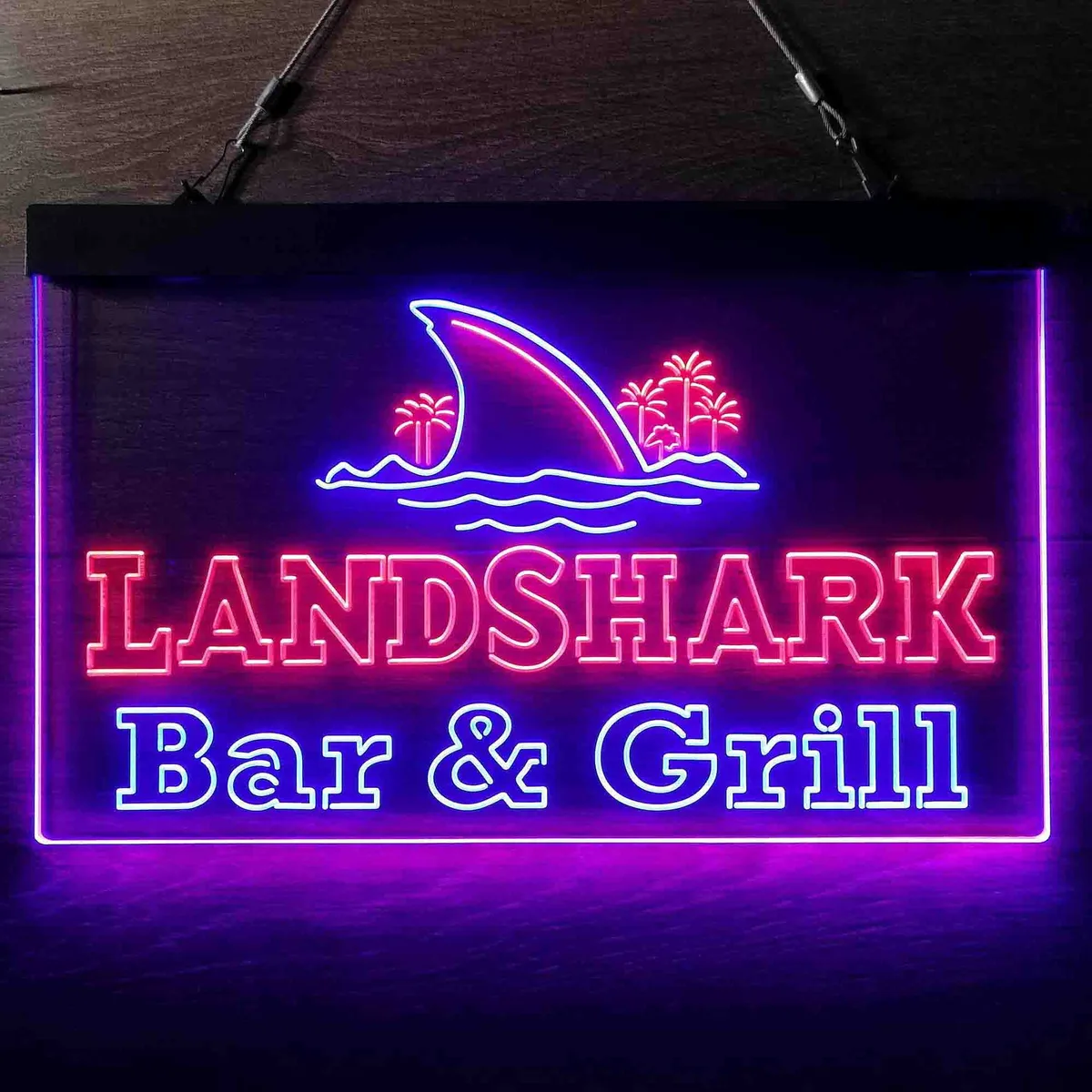 Landshark Bar and Grill Neon-Like LED Sign