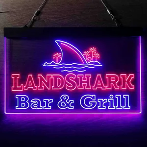 Landshark Bar and Grill Neon-Like LED Sign