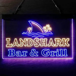 Landshark Bar and Grill Neon-Like LED Sign
