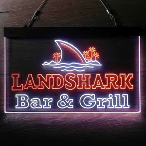 Landshark Bar and Grill Neon-Like LED Sign