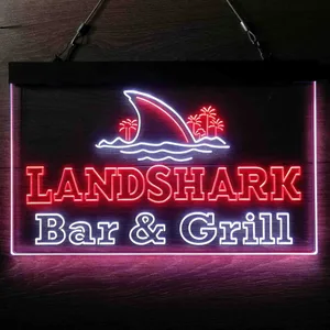 Landshark Bar and Grill Neon-Like LED Sign