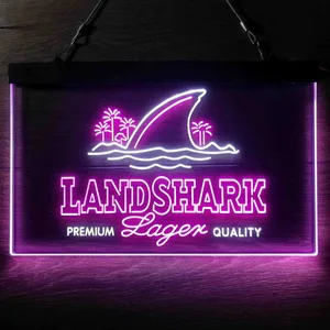 Landshark Logo Neon-Like LED Sign