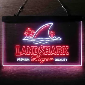 Landshark Logo Neon-Like LED Sign