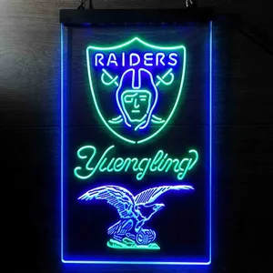 Las Vegas Raiders Yuengling Neon-Like LED Sign