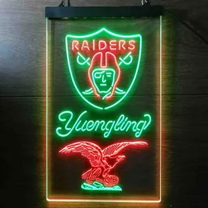 Las Vegas Raiders Yuengling Neon-Like LED Sign
