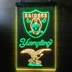 Las Vegas Raiders Yuengling Neon-Like LED Sign