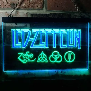 Led Zeppelin Logo 1 Neon-Like LED Sign