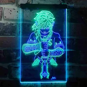 Legend of Zelda Link Neon-Like LED Sign