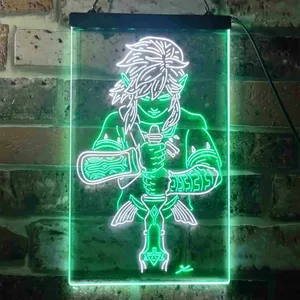 Legend of Zelda Link Neon-Like LED Sign