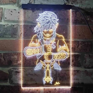 Legend of Zelda Link Neon-Like LED Sign