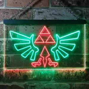 Legend of Zelda Triforce Neon-Like LED Sign