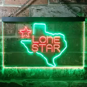 Lone Star Texas Neon-Like LED Sign