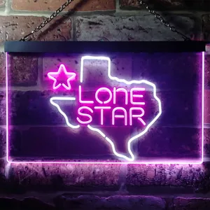 Lone Star Texas Neon-Like LED Sign
