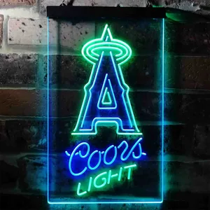 Los Angeles Angels Coors Light Neon-Like LED Sign